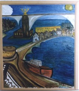 Stockholm Konstverk av Henrik Tibblin